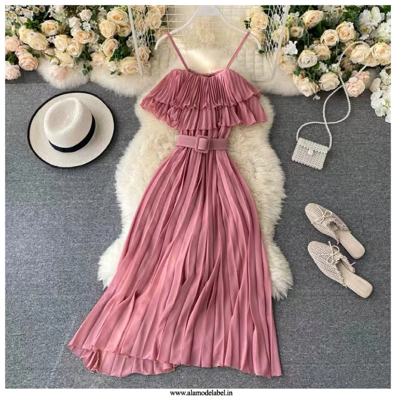 Breezy Outfits Romeo Belted Dress