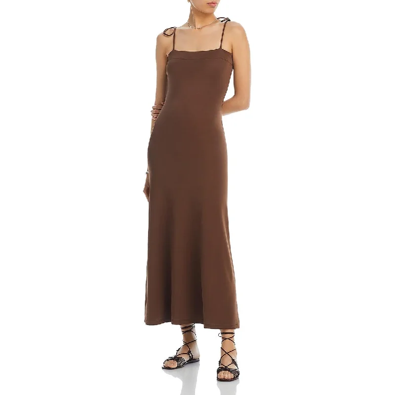 Casual Chic Outfits By Malene Birger Womens Midi Tie Straps Midi Dress