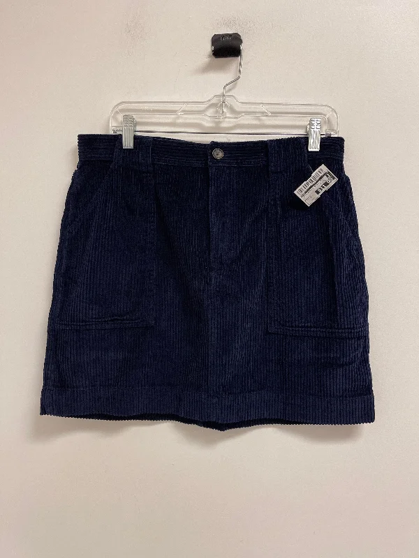 Everyday Outfits Skirt Mini & Short By Gap In Blue, Size: 12