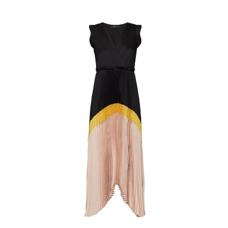Comfortable Sweaters Satin Plisse Day Dress