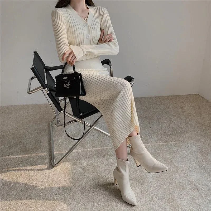 Stylish Jackets Bethany Woolen Bodycon Dress