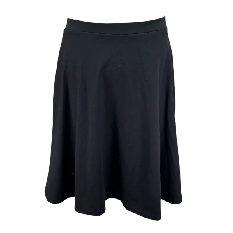 Comfortable Lounge Wear Skirt Midi By T Tahari In Black, Size: M