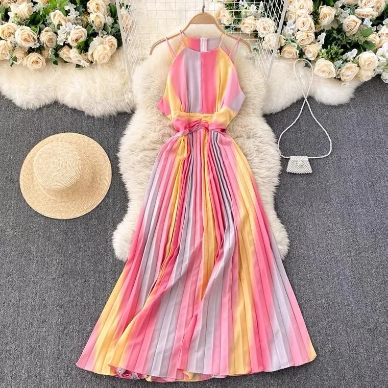 Light Dressing Celia Halter Neck Dress