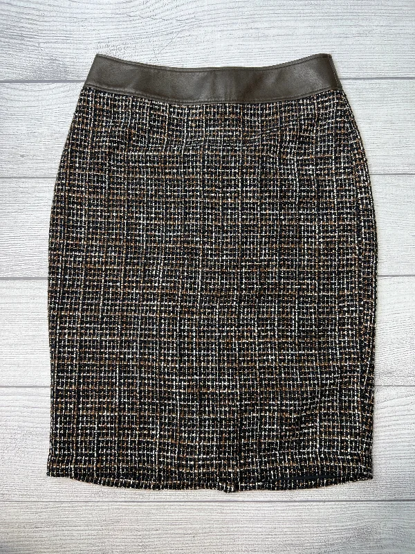 All-Day Style Skirt Midi By J Mclaughlin In Brown, Size: 10