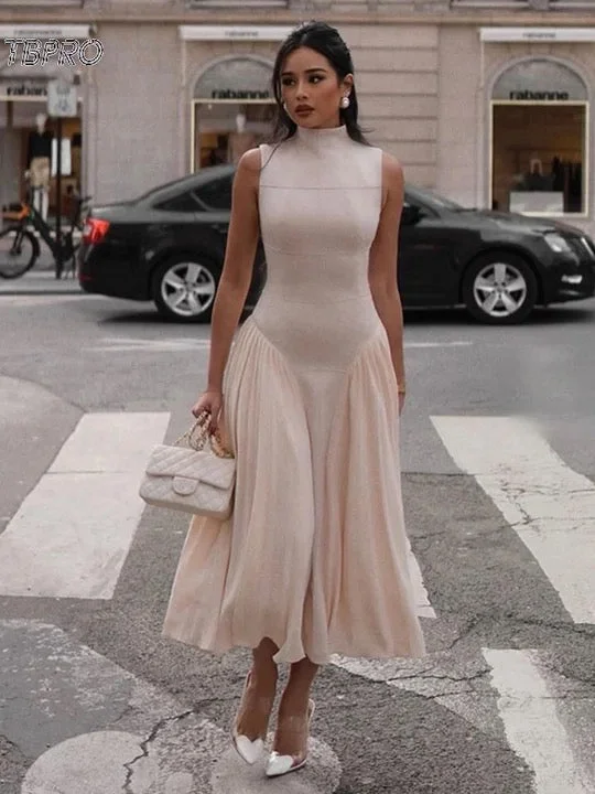 Warm Chic Marco Statement Dropwaist Dress