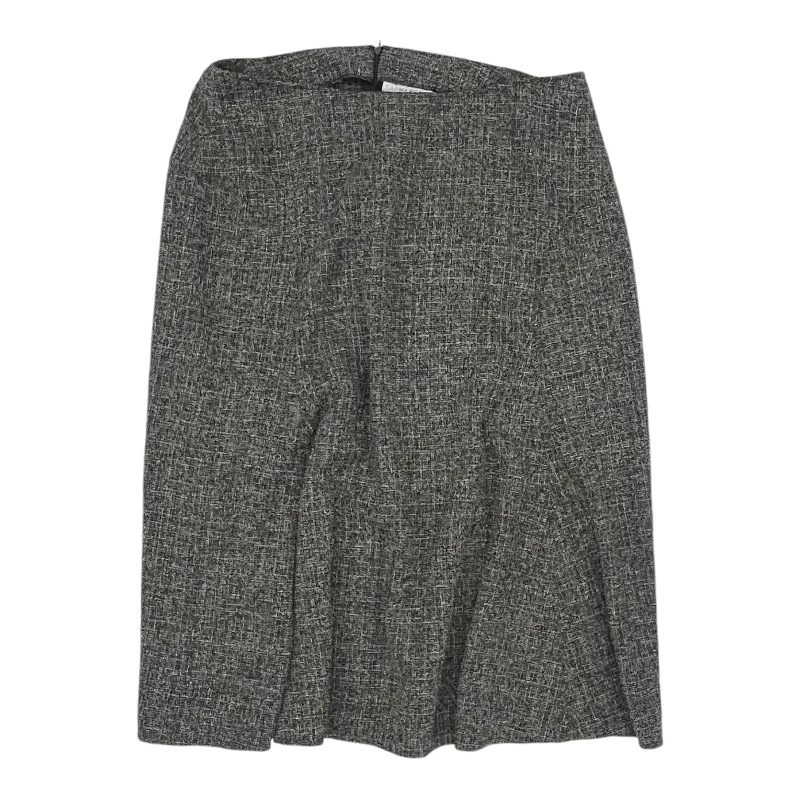 Comfy Layers Skirt Midi By Sag Harbor In Black & White, Size:16