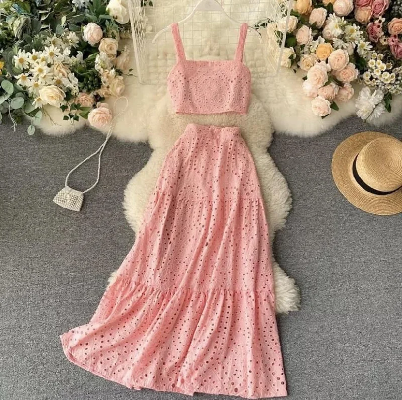 Soft Comfort Corea Eyelet Coord Set