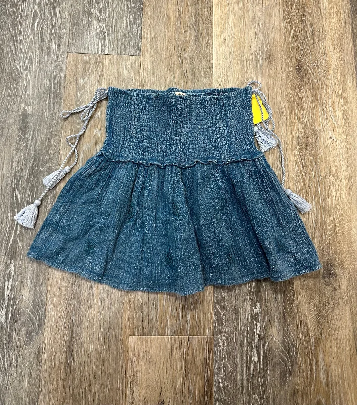 Soft Tops Skirt Mini & Short By Raga In Blue, Size: S