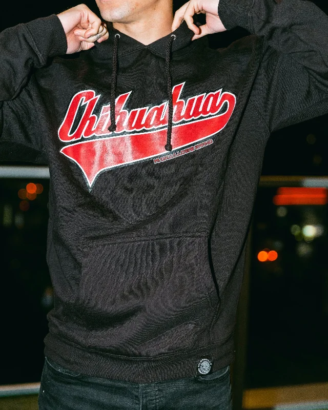 Casual Ease CHIHUAHUA BLACK HOODIE