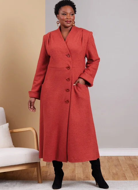 Fashion Comfort Butterick Coat B6918