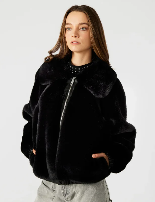 Versatile Style Zephrine Jacket, Black