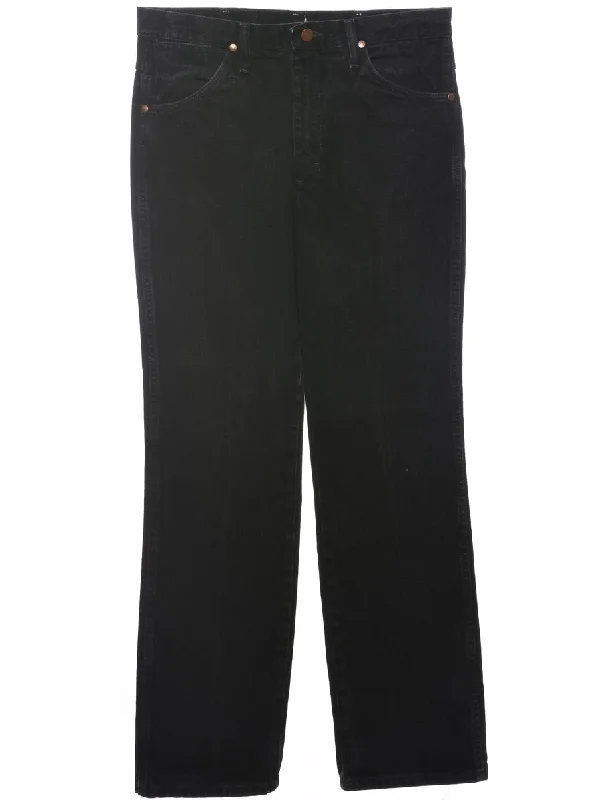 Cozy Lifestyle Boot Cut Wrangler Jeans - W33 L32