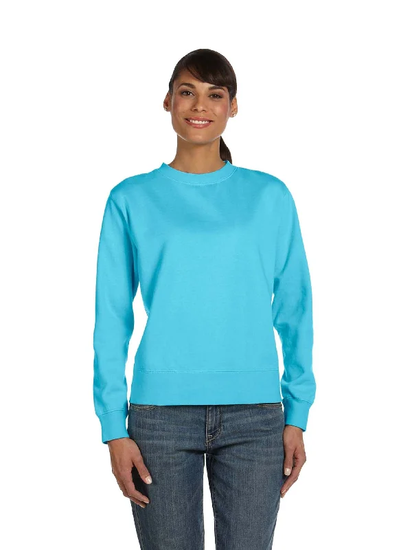 Soft Comfort Comfort Colors Ladies Garment-Dyed Crewneck Sweatshirt