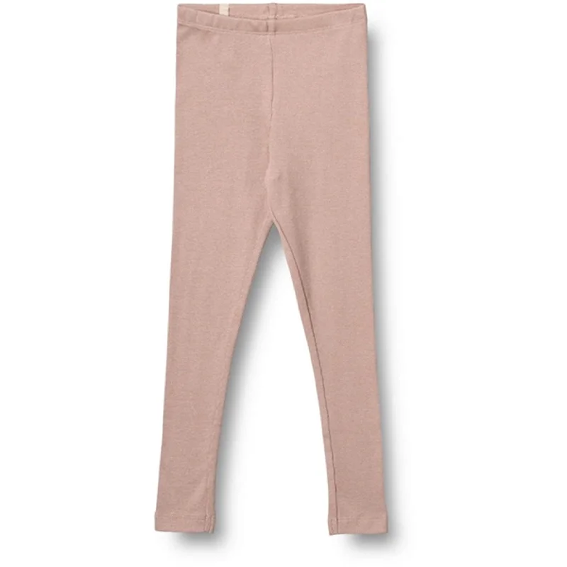 Casual Ease Wheat Rose Rib Leggings
