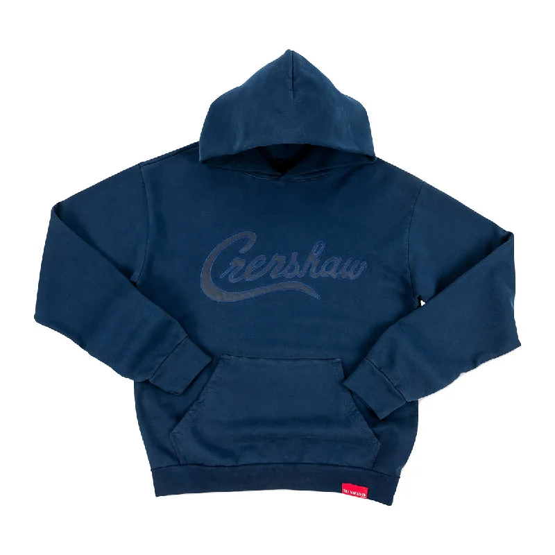 Effortless Outfits Crenshaw Hoodie (Stealth Collection) - Deep Navy/Deep Navy