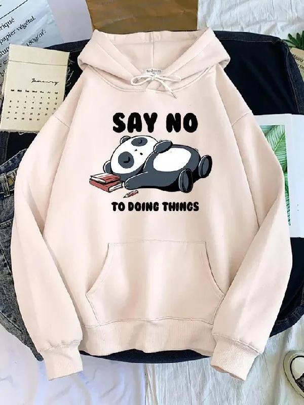 Elegant Fit Say no to doing things - Sweatshirt