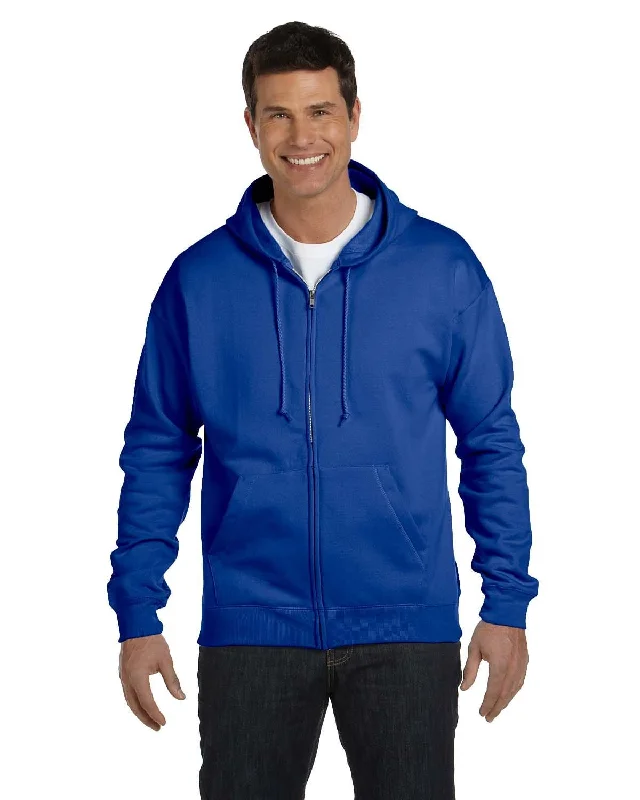 Relaxed Tops Hanes ComfortBlend 50/50 Full-Zip Hoodie | Deep Royal