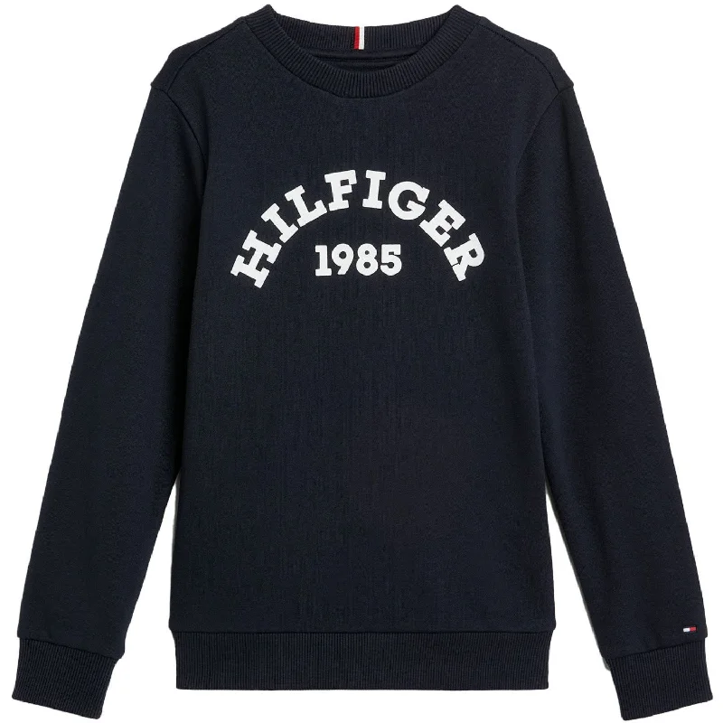 Comfortable Lounge Wear Tommy Hilfiger Hilfiger 1985 Sweatshirt Desert Sky
