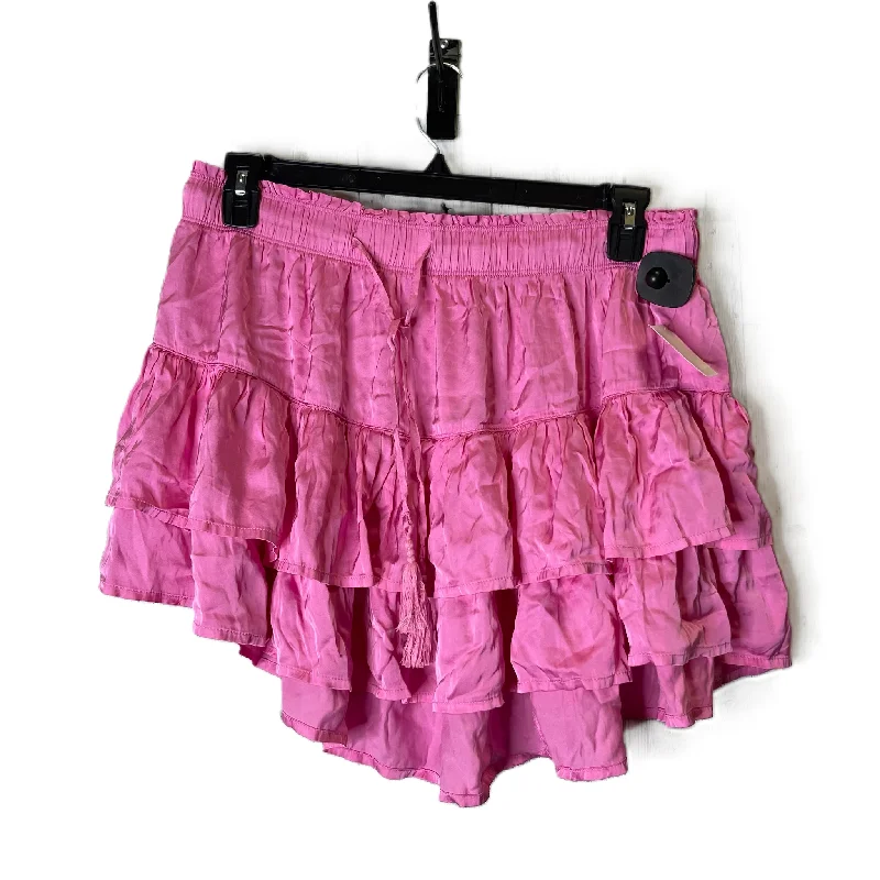 Comfy Dress Skirt Mini & Short By Aerie In Pink, Size: Xl