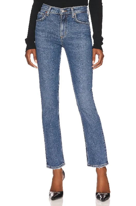 Casual Ease Lyle Low Rise Slim Jeans In Nova