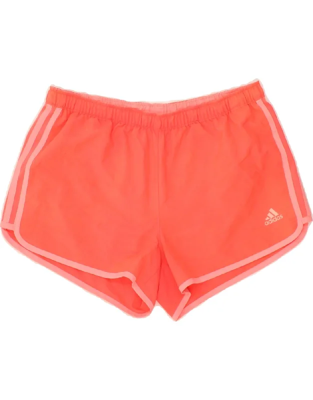 All-Day Style ADIDAS Womens Climalite Sport Shorts UK 12 Medium  Pink Polyester