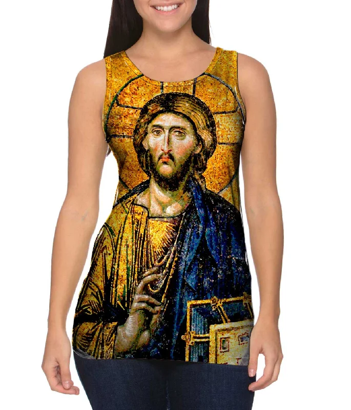Soft Tops "Christian Orthodox Jesus Gold Hagia Sophia"