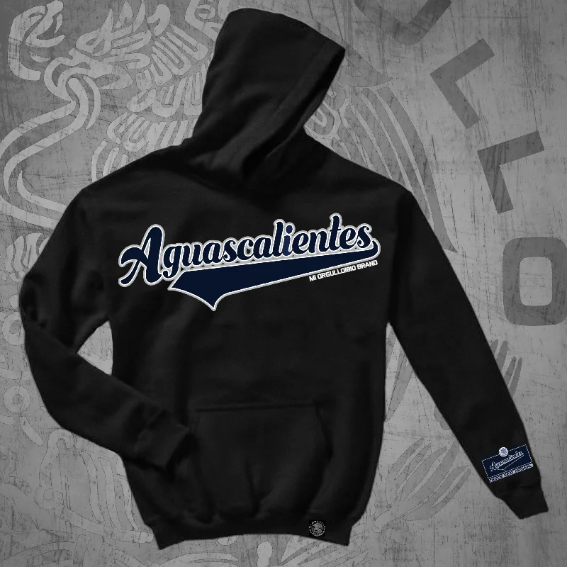 Comfy Chic Wear AGUASCALIENTES BLACK HOODIE