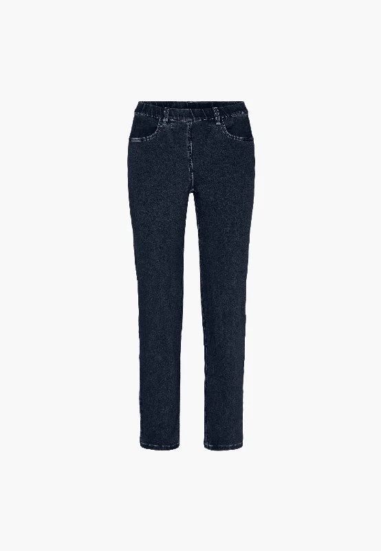 Relaxed Tops Kelly Regular - Medium Length - Dark Blue Denim