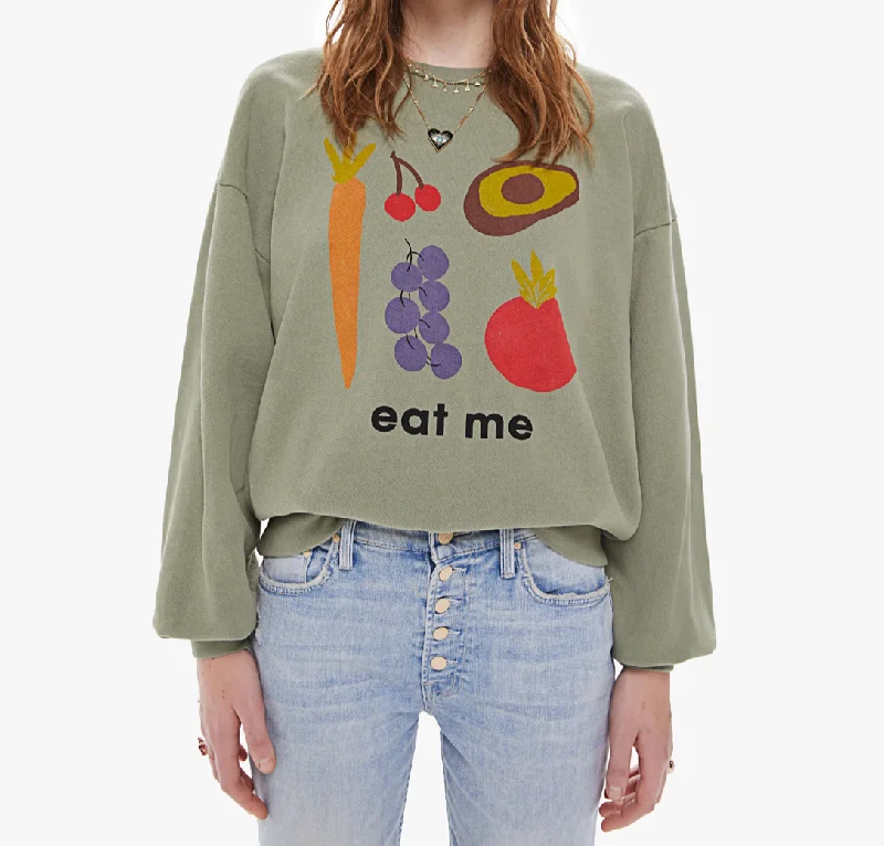 Soft Tops The Drop Square Sweatshirt - Eat Me