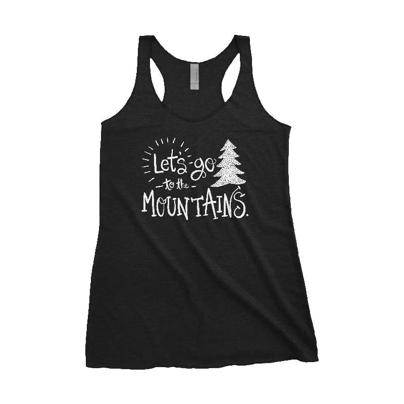 Fashionable Comfort Lets go to Mountains Adventure Women's Tank