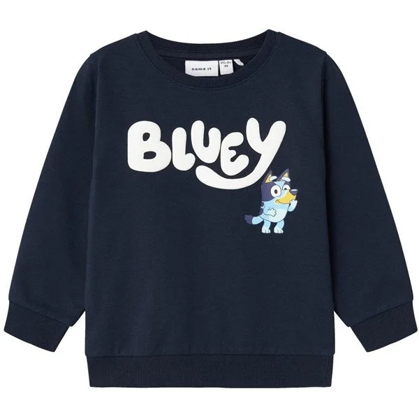 Trendy Looks Name it Dark Sapphire Makley Bluey Sweatshirt