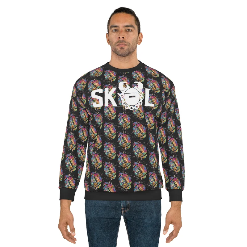 Stylish Casuals Unisex Crewneck - Color Blast Football - The Original