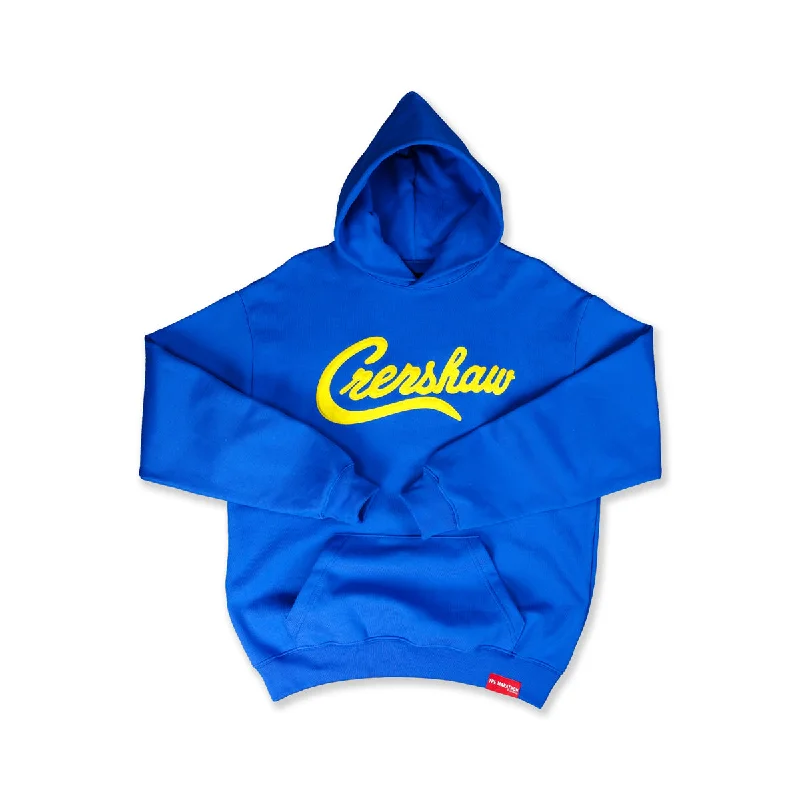 Smart Comfort Wear Limited Edition Ultra Crenshaw Hoodie - Royal/Gold