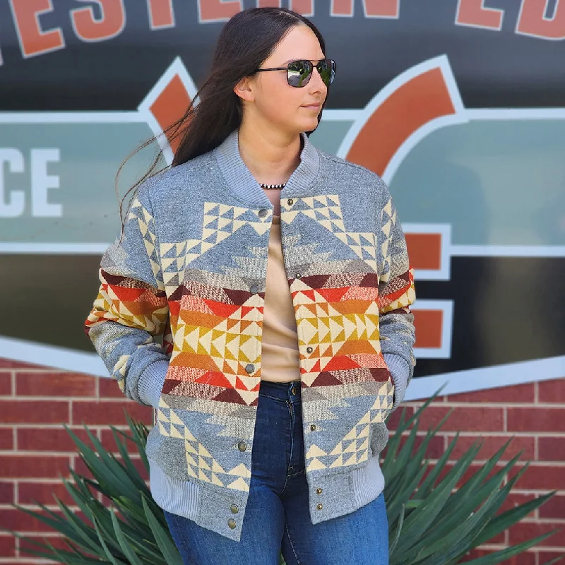 Classic Comfort Women's Pendleton Smith Rock Bomber Jacket