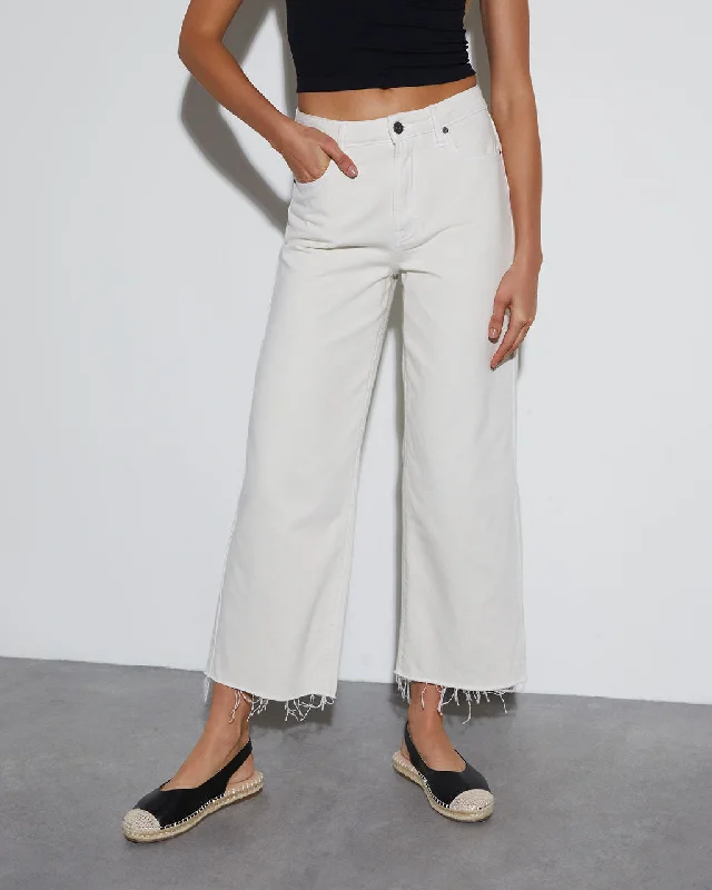 Comfortable Tops Elara High Waisted Wide Leg Jeans