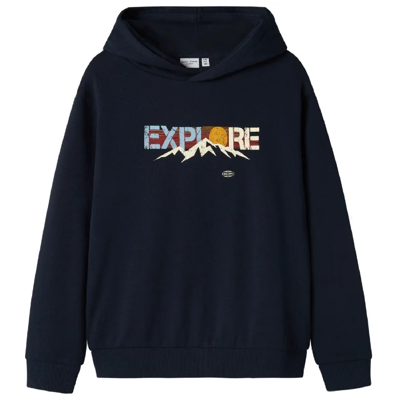 Soft Wearables Name It Dark Sapphire Explore Vildar Sweatshirt