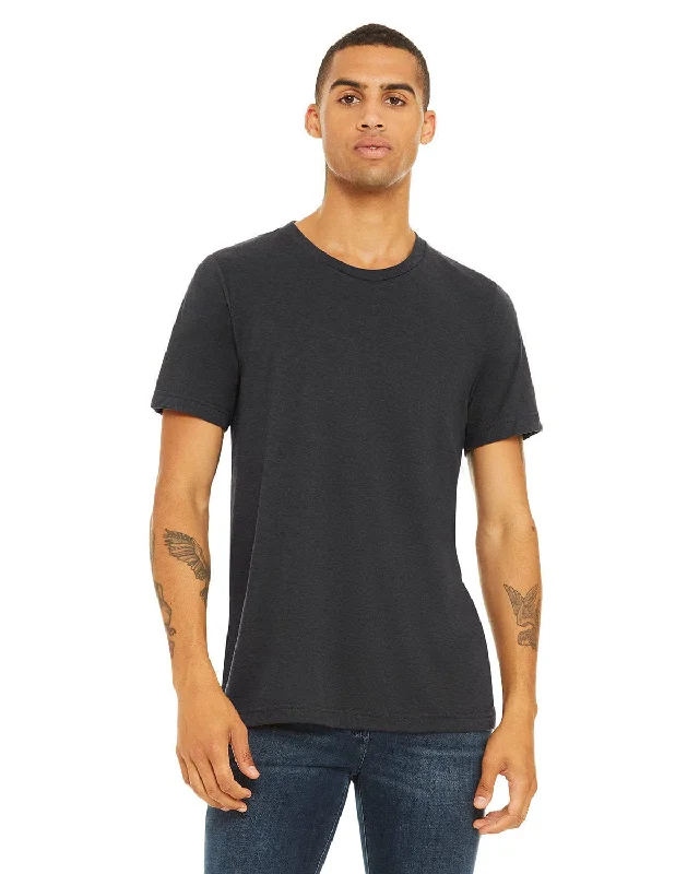 Relaxed Chic Bella+Canvas Triblend T-Shirt | Sd Dark Gry Trbl