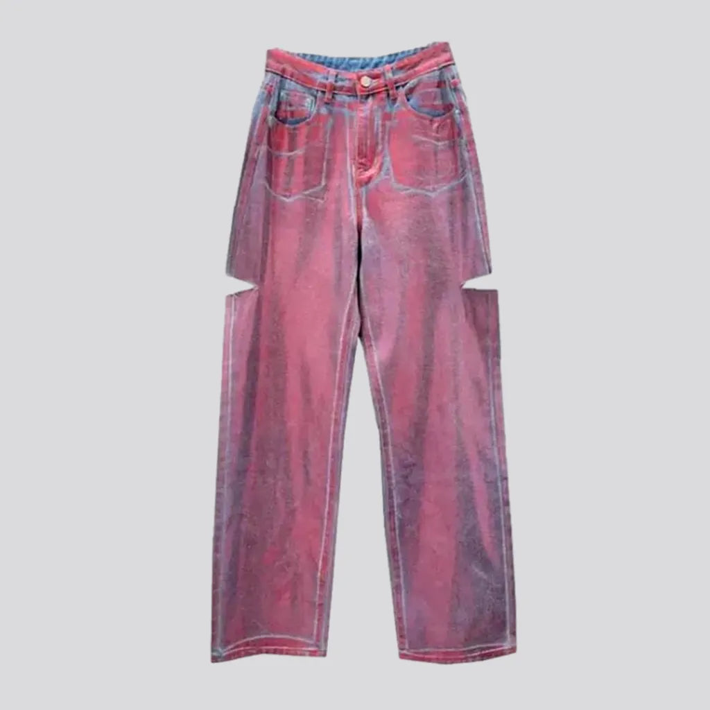 Light Layers Color women's fashion jeans