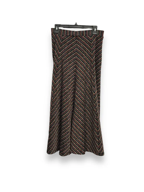 Comfortable Sweaters Skirt Maxi By Maeve In Multi-colored, Size: S