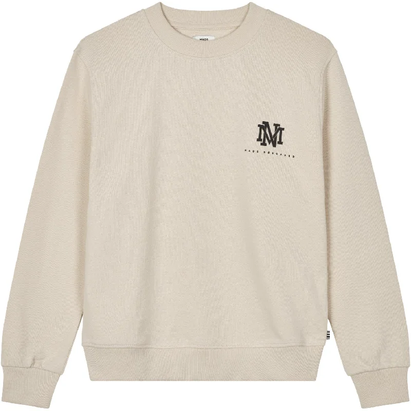 Easy Chic Wear Mads Nørgaard Oatmeal Light Organic Solo Sweatshirt