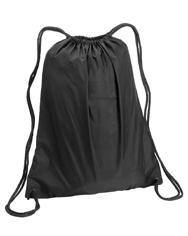 Effortless Outfits Liberty Bags Large Drawstring Backpack | Black