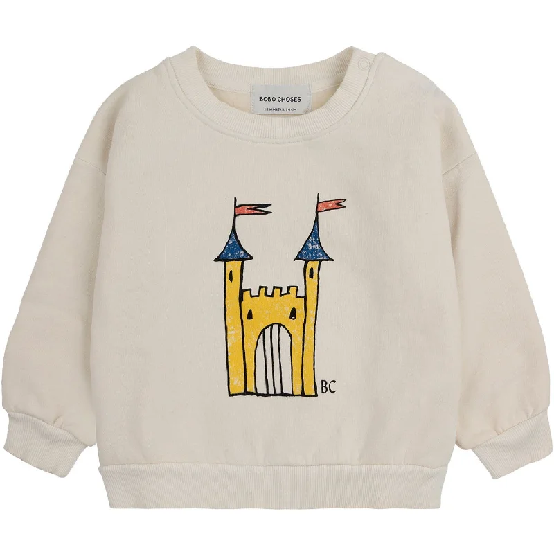 Cozy Essentials Wear Bobo Choses Offwhite Faraway Castle Crewneck