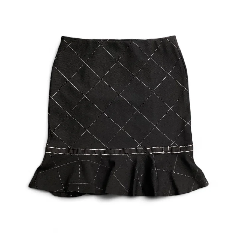 Casual Comfort Skirt Mini & Short By Express In Black, Size: S