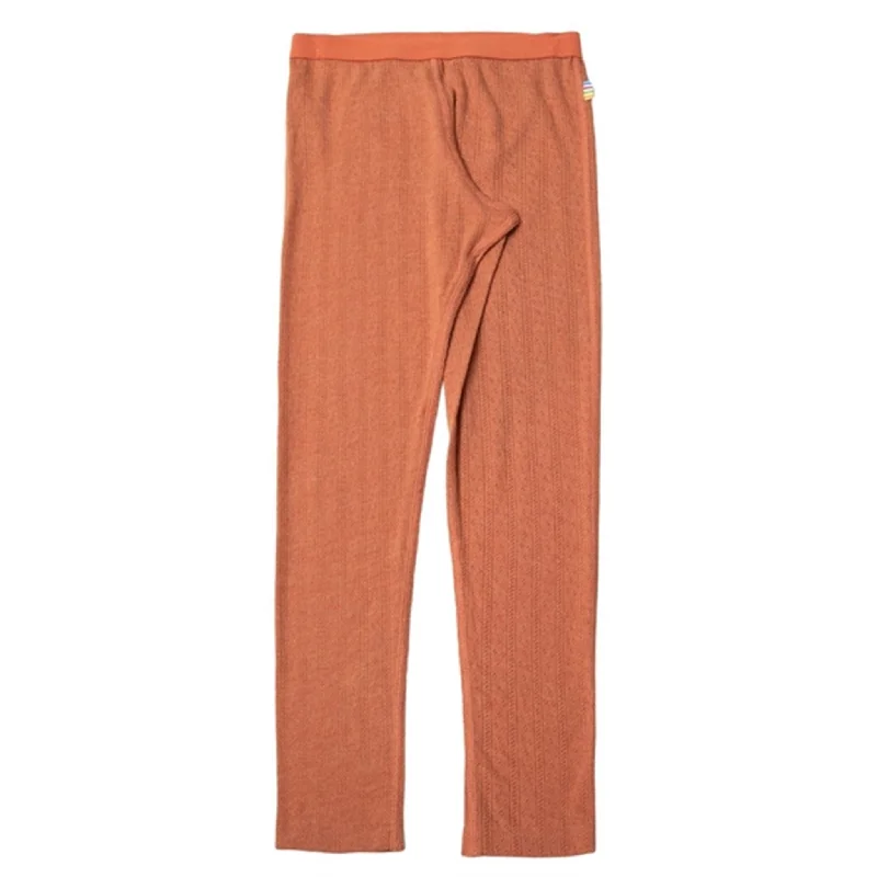 Relaxed Chic Joha Uld/Silke Orange Leggings