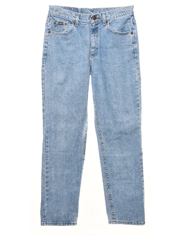 Easygoing Fashion High Waist Tapered Jeans - W30 L31