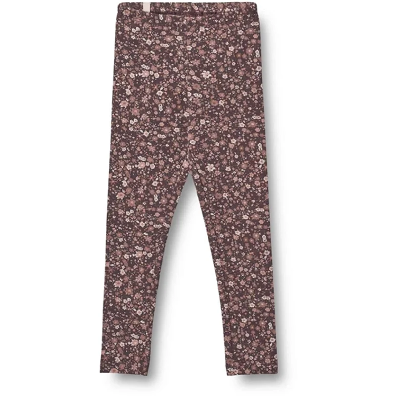 Cozy Essentials Wear Wheat Soft Eggplant Meadow Jersey Leggings