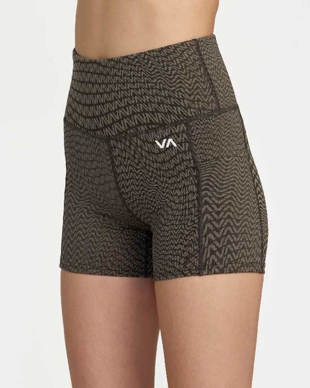 Soft Textures Jacquard Pocket Short - Va Warp Chocolate