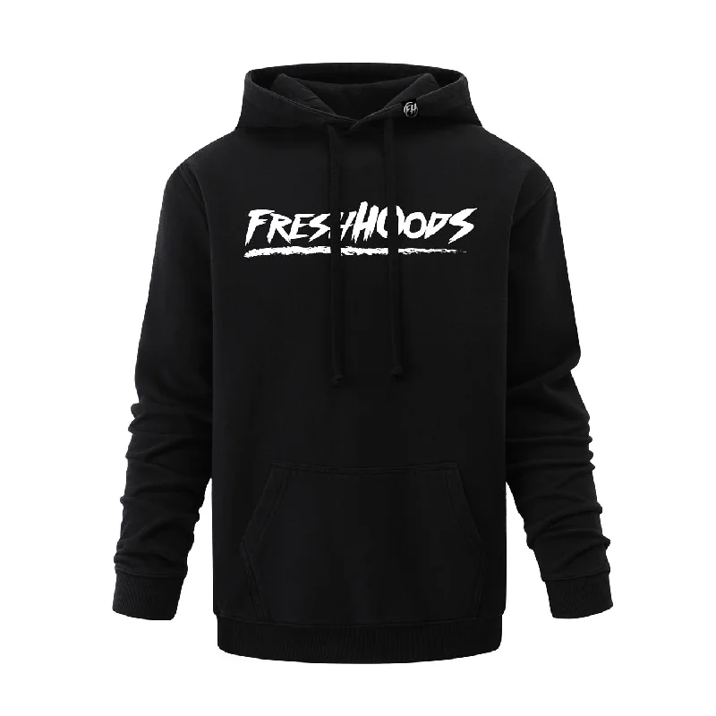 Cozy Essentials FRESHHOODS Black Hoodie