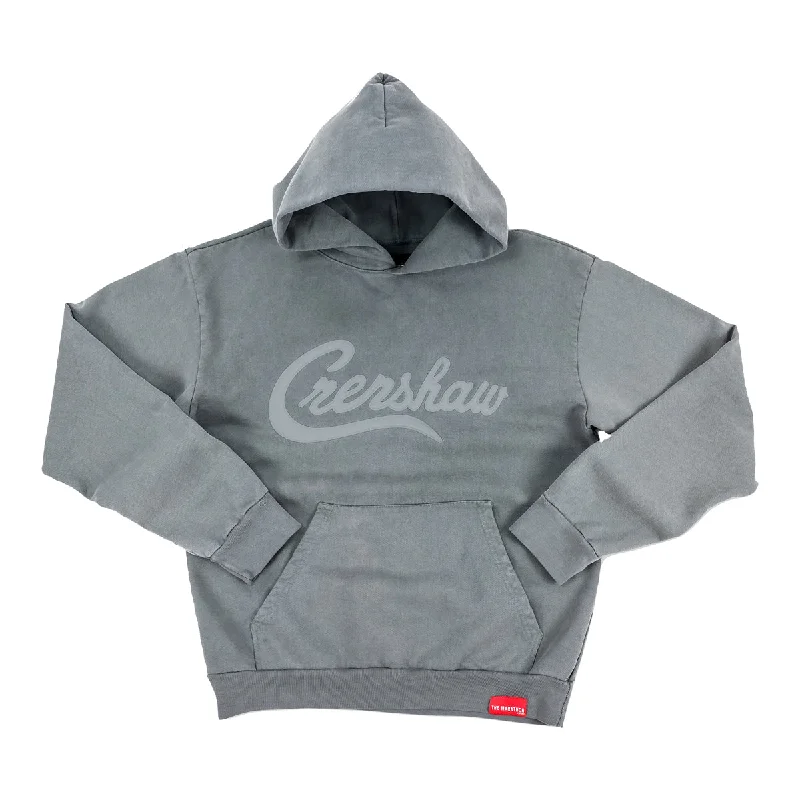 Comfortable Jeans Crenshaw Hoodie (Stealth Collection) - Slate Grey/Slate Grey