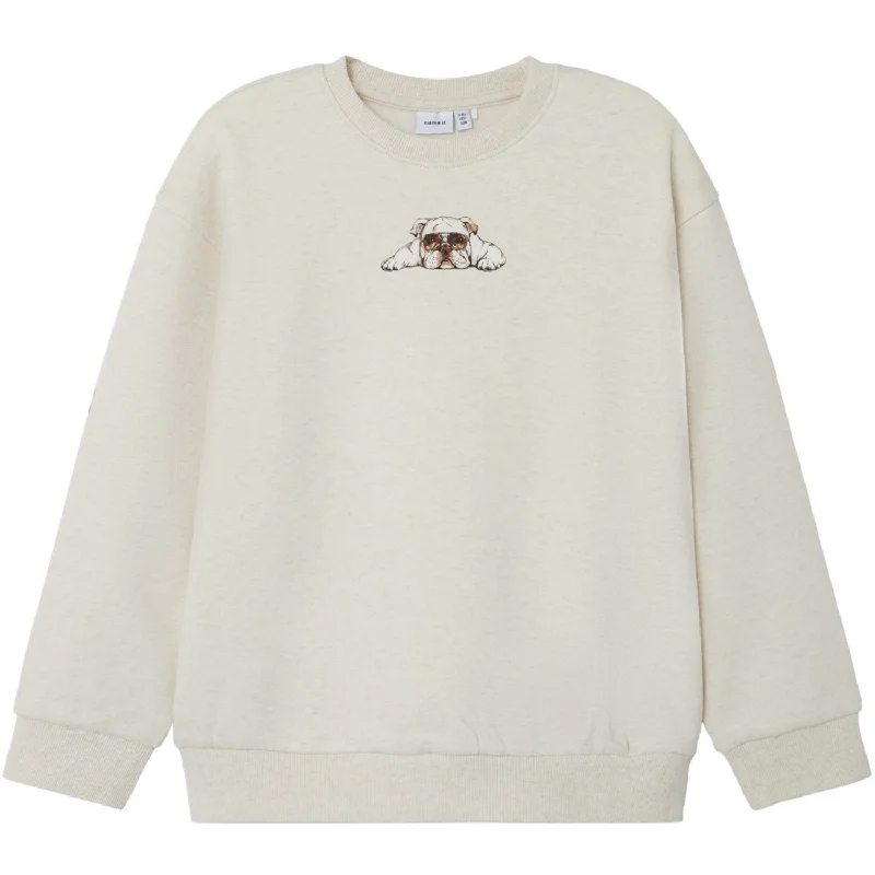 Warm Layers Name It Peyote Melange Nakrave Sweatshirt